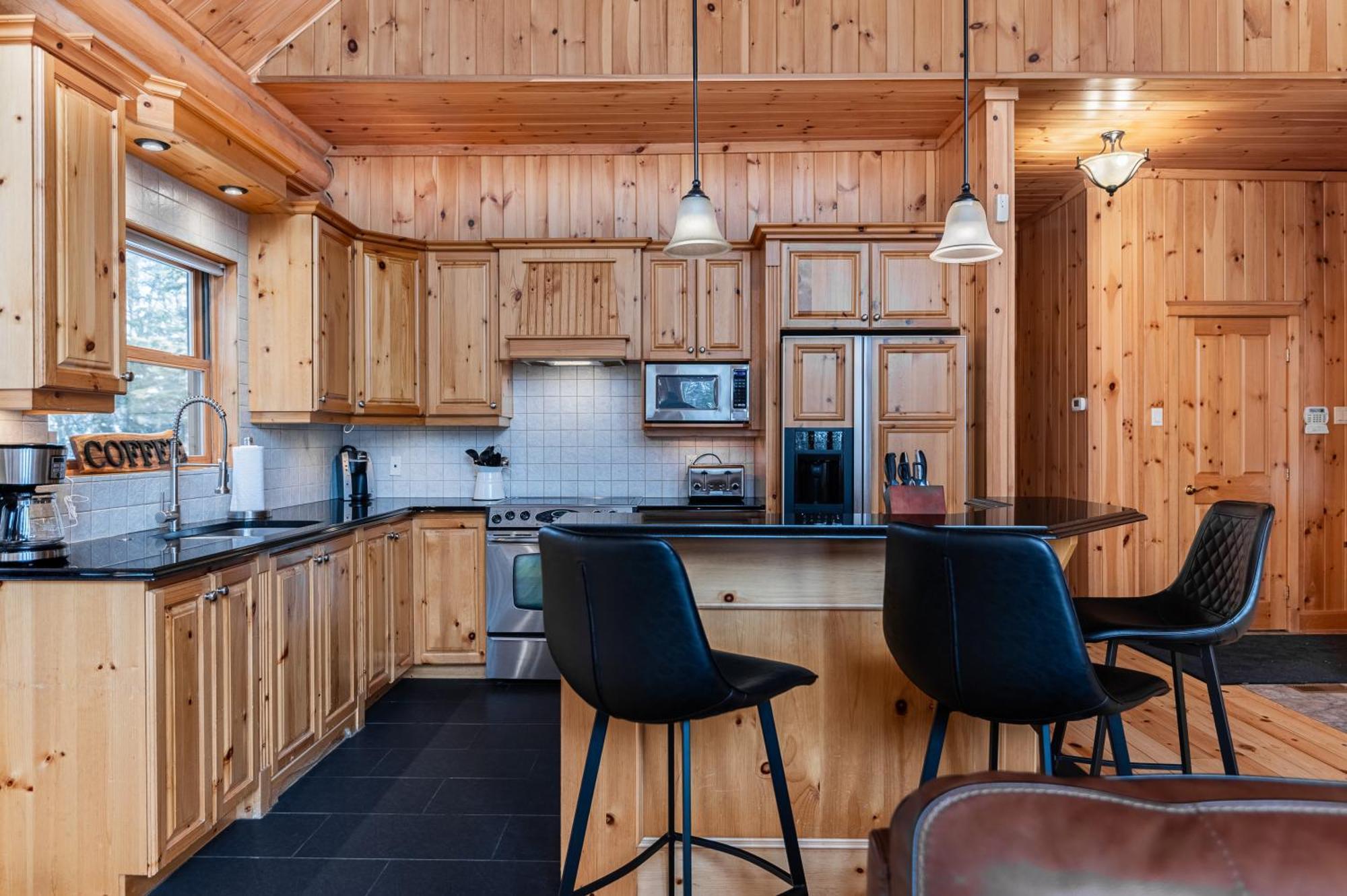 Fiddler Lake Resort Chalet 76 Deer Mille-Isles 外观 照片