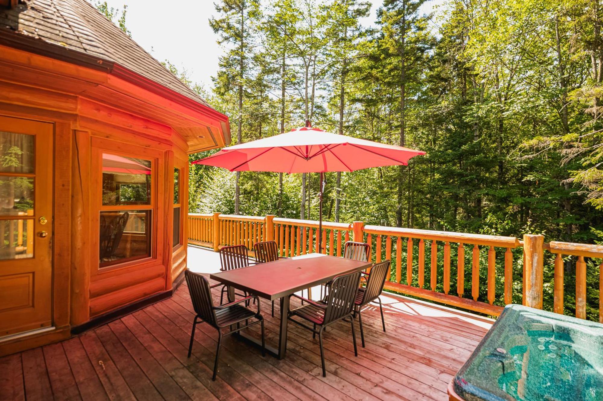 Fiddler Lake Resort Chalet 76 Deer Mille-Isles 外观 照片