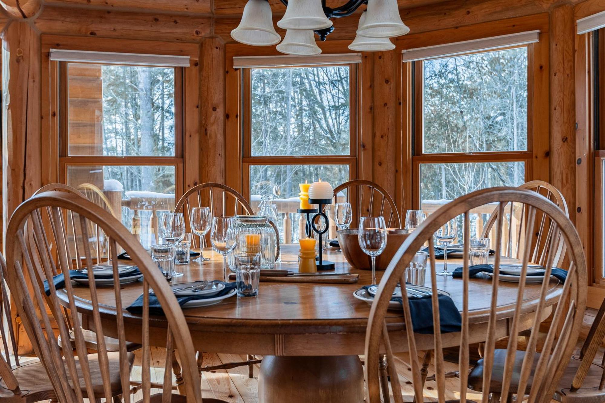 Fiddler Lake Resort Chalet 76 Deer Mille-Isles 外观 照片