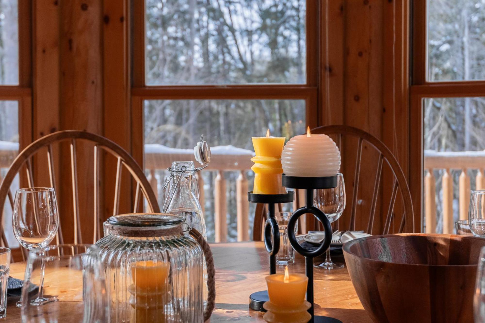 Fiddler Lake Resort Chalet 76 Deer Mille-Isles 外观 照片