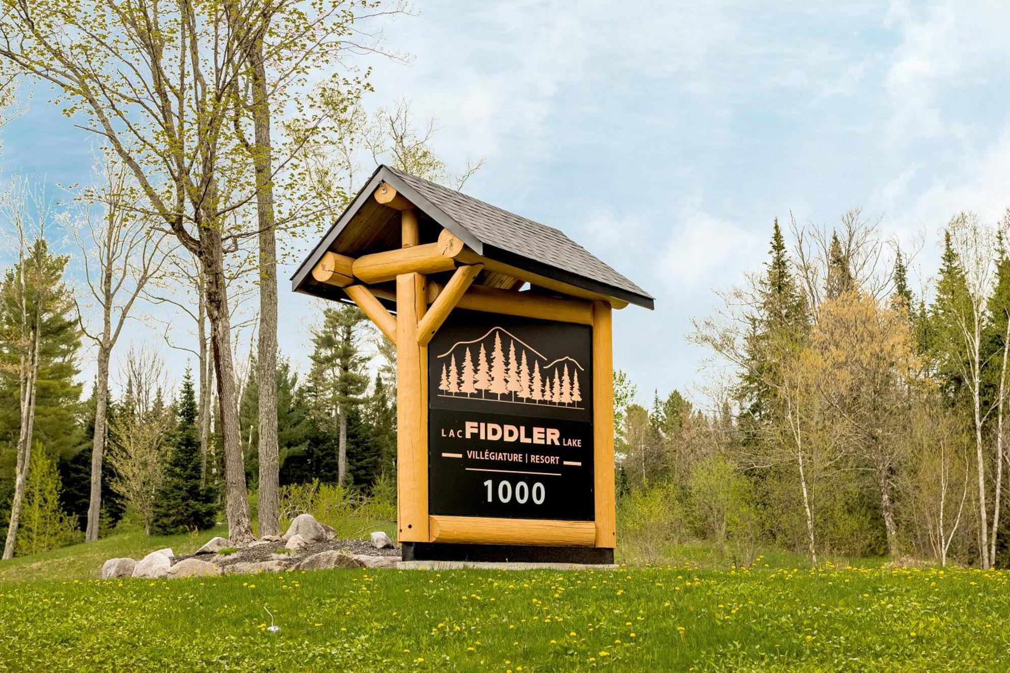 Fiddler Lake Resort Chalet 76 Deer Mille-Isles 外观 照片