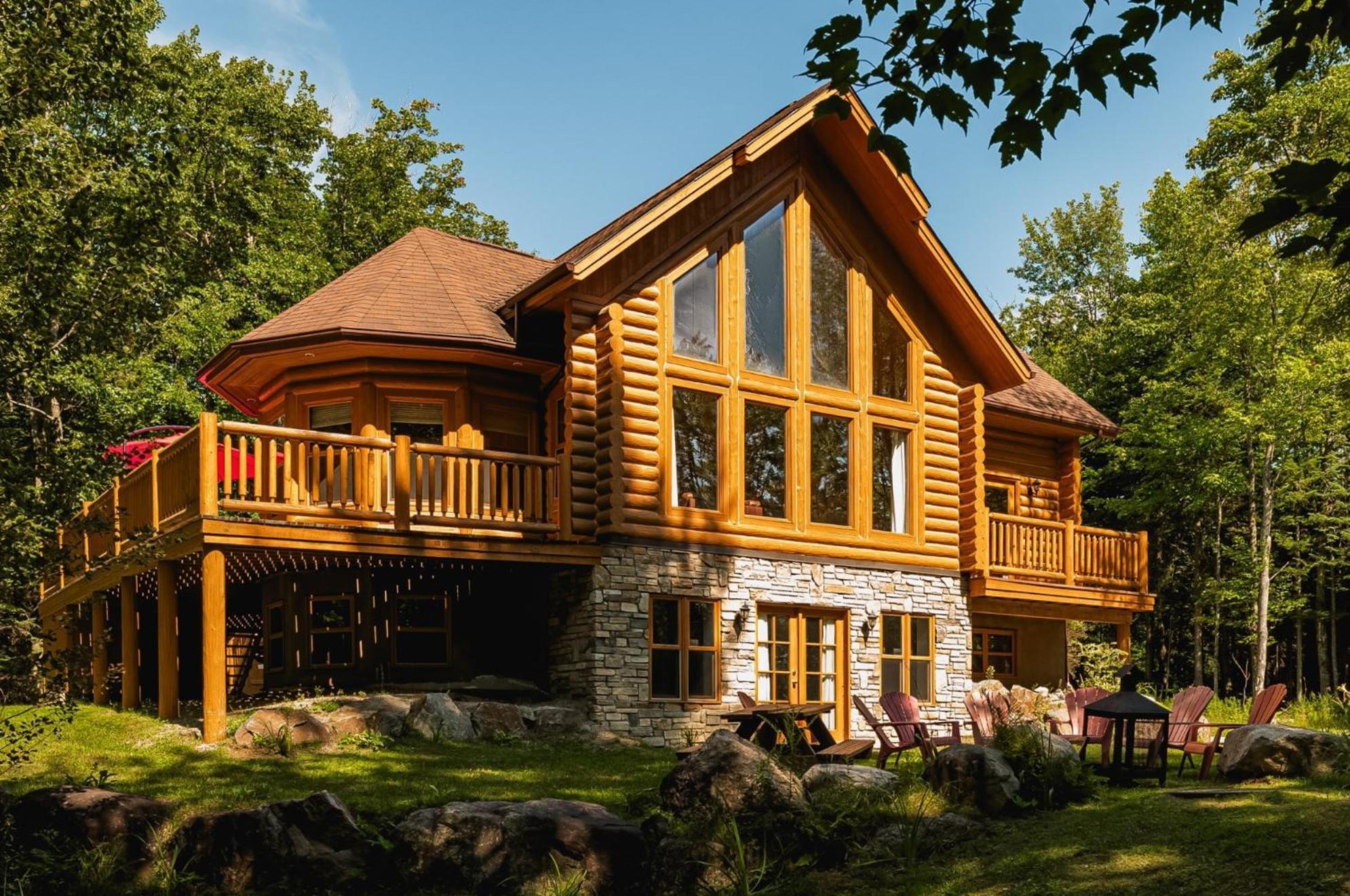 Fiddler Lake Resort Chalet 76 Deer Mille-Isles 外观 照片