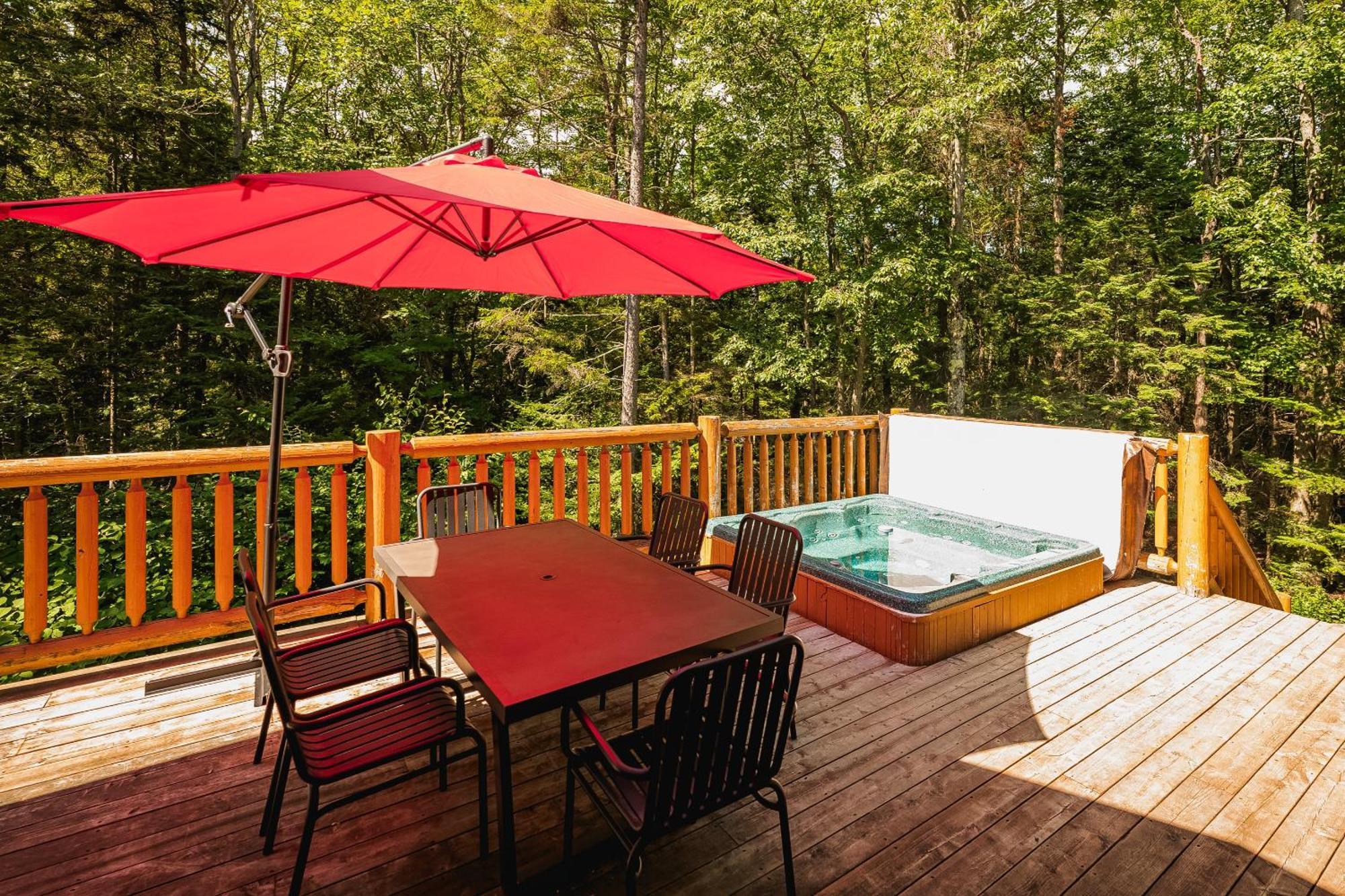 Fiddler Lake Resort Chalet 76 Deer Mille-Isles 外观 照片
